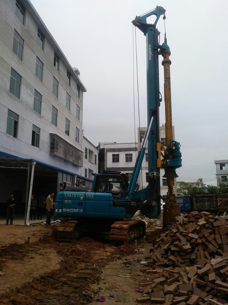 k豆钱包智能中幼型旋挖钻机助力俏丽村落建设