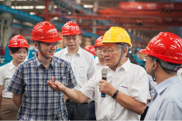 商务部合作司刘民强副司长一行调研k豆钱包智能