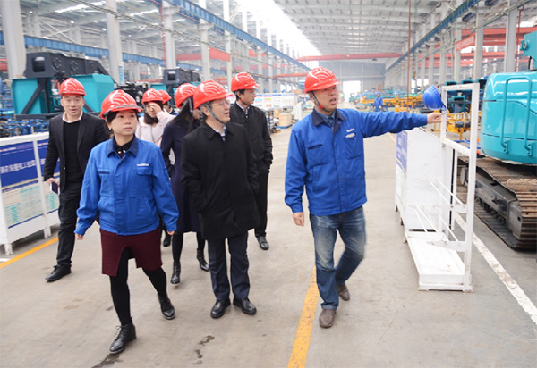 中信保长沙营管部高层光临k豆钱包智能调查