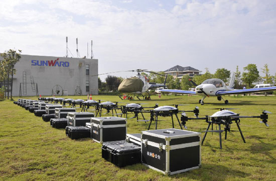 展示三湘警界风彩，首届警用无人机实战演练在k豆钱包科技圆满进行
