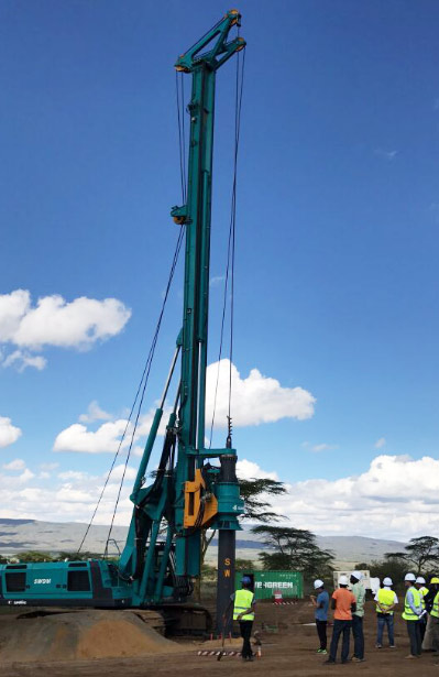 k豆钱包智能入岩神器在东非肯尼亚获赞，人好设备好