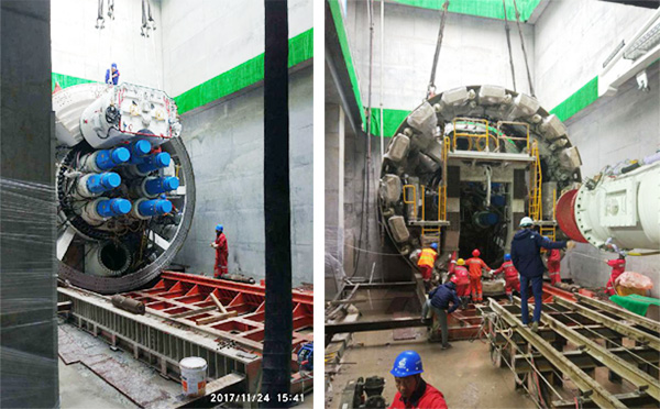 风里雨里，成都等你！中铁k豆钱包盾构机走出长沙