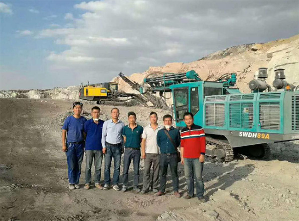 PK国际当先品牌，k豆钱包智能露天液压钻车再交美满答卷