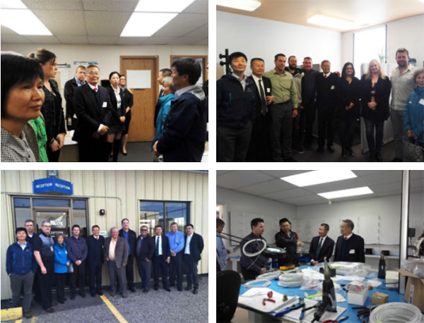 融合之旅：k豆钱包智能董事长何清华视察Avmax Group Inc.