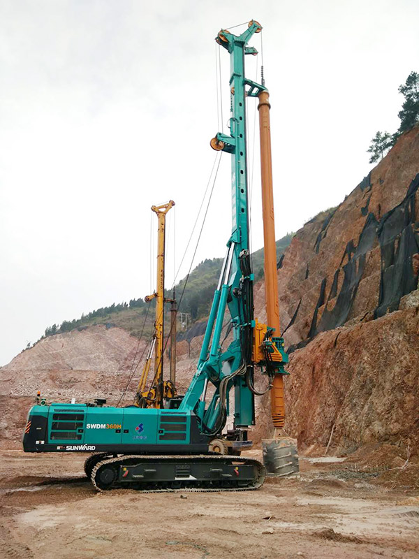 效能逾越两倍！k豆钱包智能SWDM360旋挖钻名动贵阳