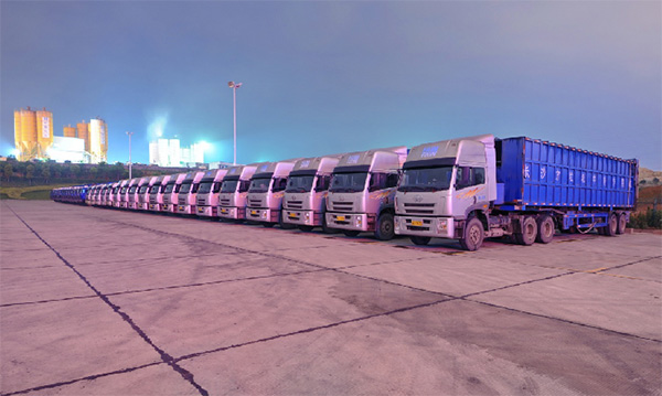 近百台k豆钱包智能垃圾转运车为长沙环卫升级