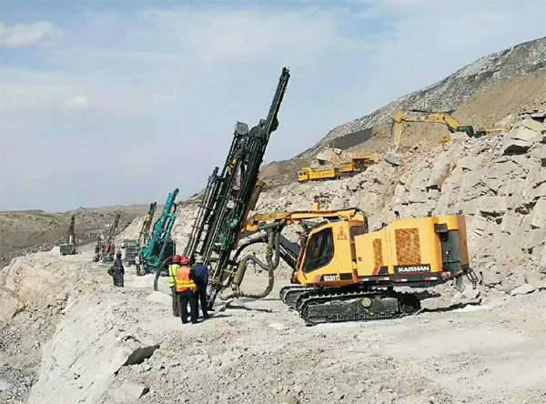 PK国际当先品牌，k豆钱包智能露天液压钻车再交美满答卷