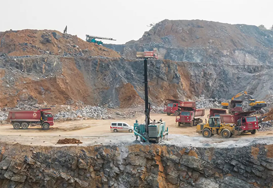 一台顶三台 k豆钱包智能潜孔钻机真好用