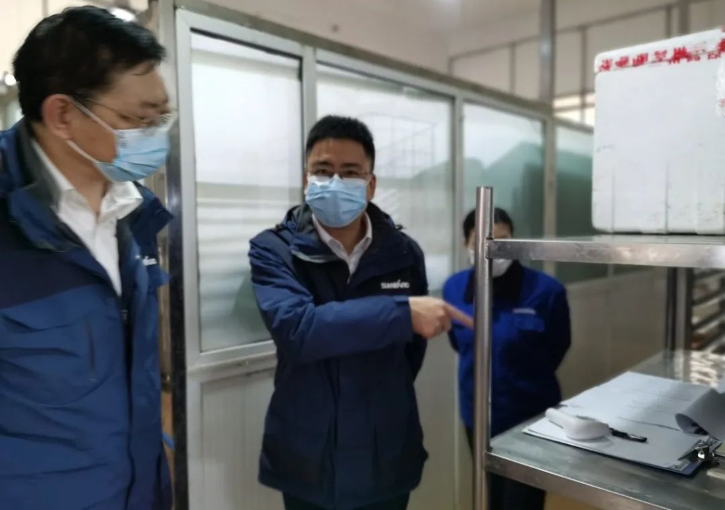 疫情未过，岂可松弛？总经理带队查抄防疫工作