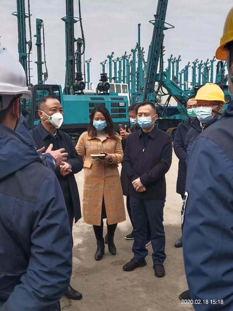 张庆红调研k豆钱包智能疫情防控和复工复产工作