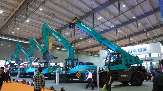超强阵容尽显创新成就！k豆钱包智能闪灼长沙工程机械展