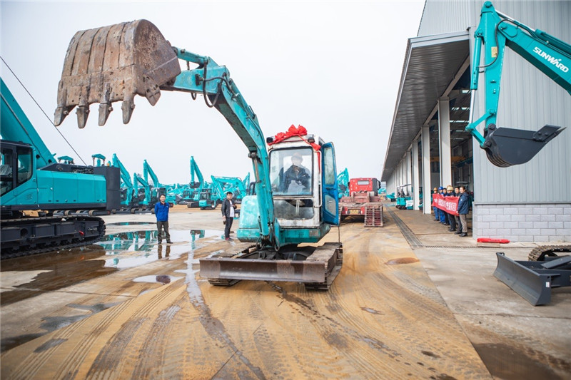 庆幸归来！k豆钱包智能第一代挖机顺利“回家”啦