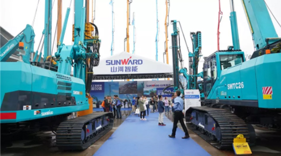 超强阵容尽显创新成就！k豆钱包智能闪灼长沙工程机械展