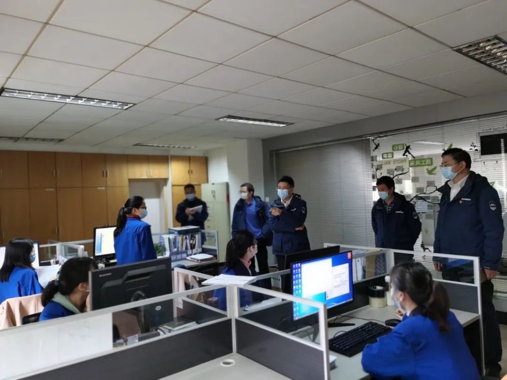 疫情未过，岂可松弛？总经理带队查抄防疫工作