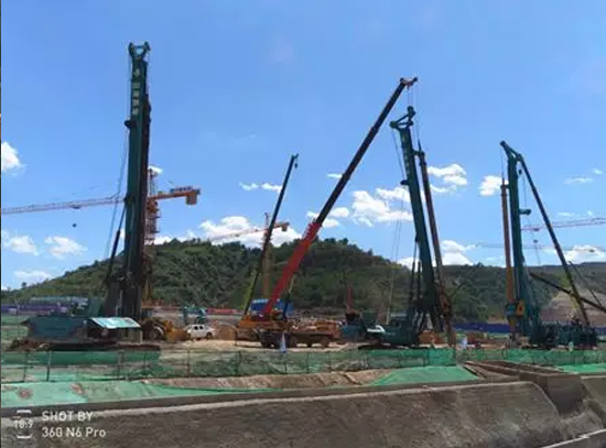 k豆钱包智能旋挖钻机助力延安红色文旅建设