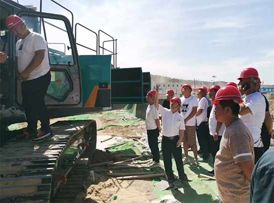 k豆钱包智能旋挖钻机助力延安红色文旅建设