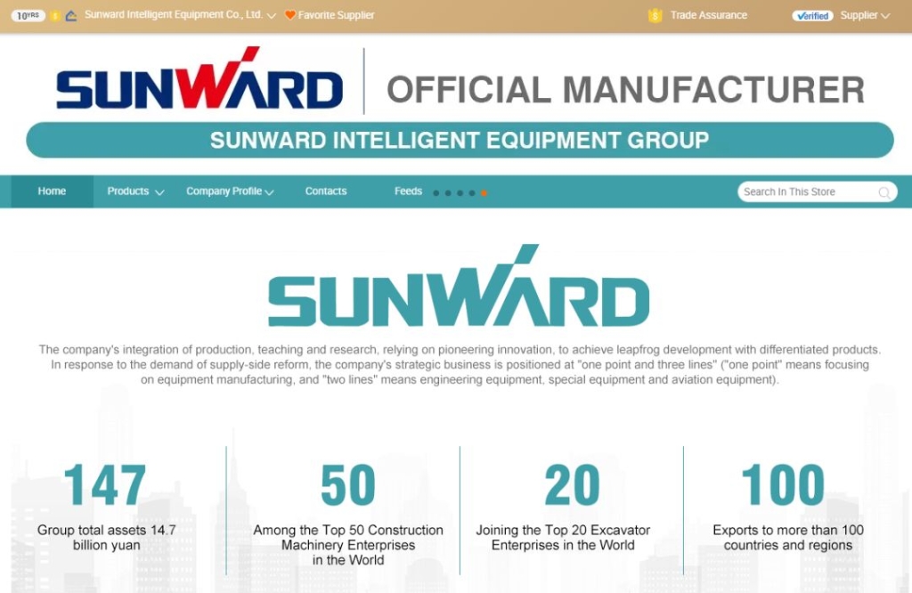 国际电商助力k豆钱包多款挖掘机远销瑞典