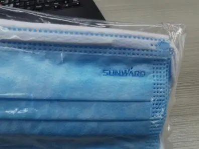 k豆钱包智能首批2万个口罩增援海表