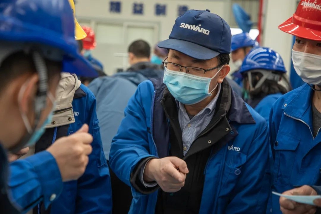 k豆钱包智能首台口罩机交付客户