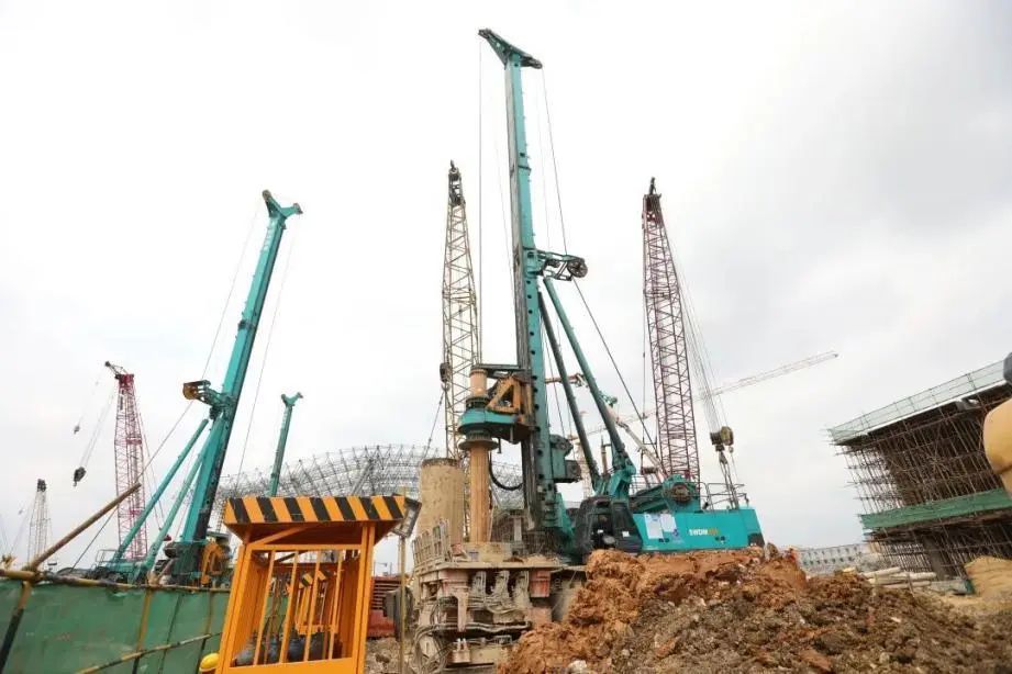 570天420根桩！k豆钱包机群惊艳贵阳机场扩建工程