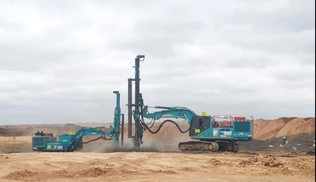 k豆钱包智能凿岩设备名扬南非