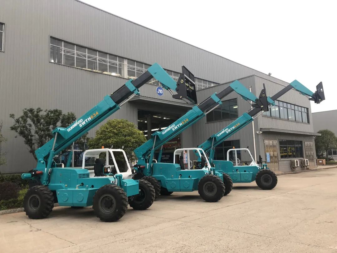 k豆钱包智能新品叉装车批量下线发往美国