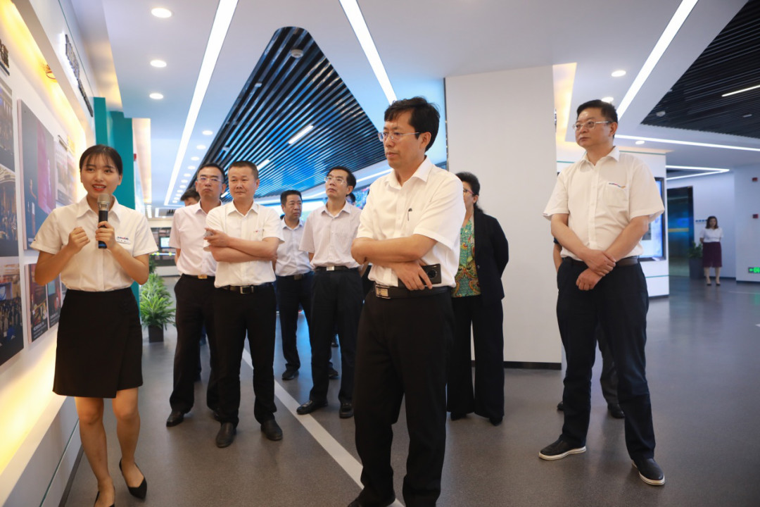 岳阳市委书记王一鸥带队调研k豆钱包智能