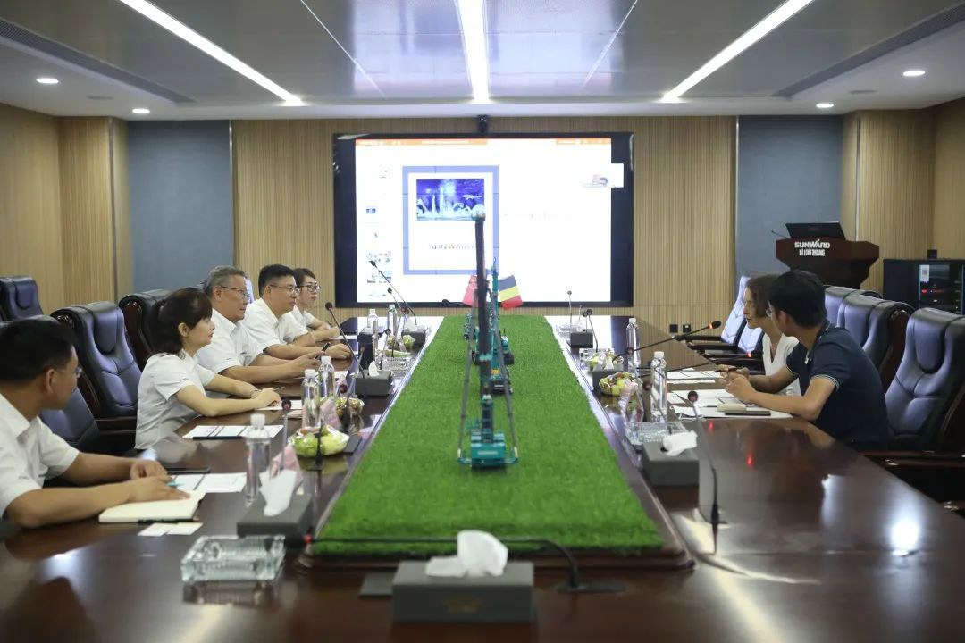 比利时商务领事到访k豆钱包智能