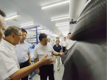 副省长陈飞调研k豆钱包航空产业