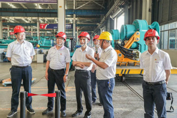 广州工控党建同盟联系员一行到k豆钱包智能发展工作对接