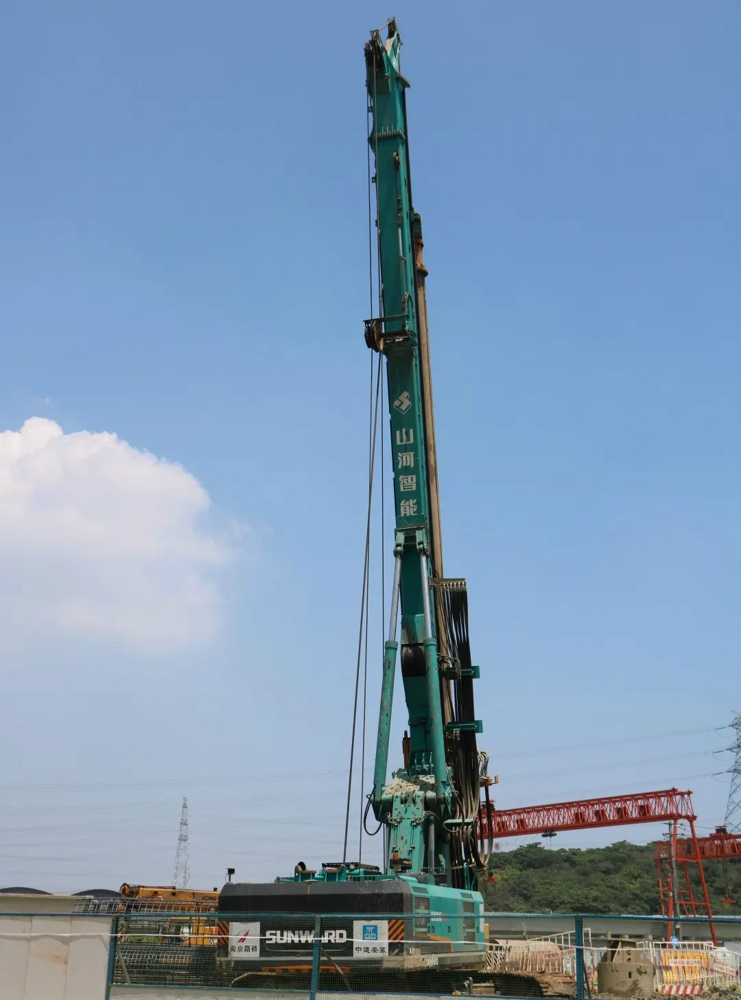 强悍阐发赢青睐！k豆钱包智能360H旋挖钻助力南京312国路改扩建