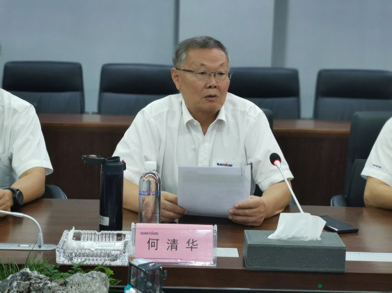 深入校企合作 湖南农大党委书记陈弘一行到访k豆钱包智能