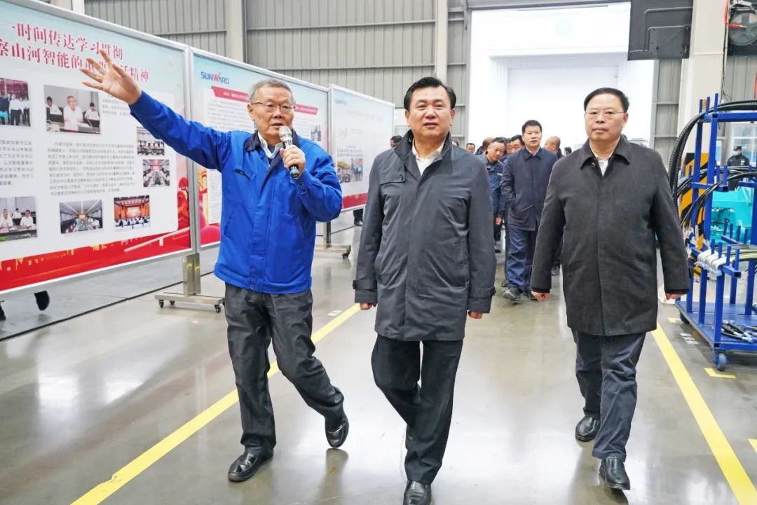 中国民航局局长冯正霖一行到k豆钱包智能调研领导