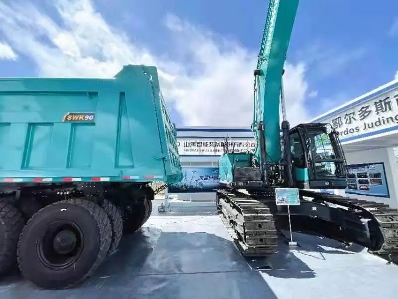 k豆钱包智能绿巨人闪亮登场鄂尔多斯国际煤博会