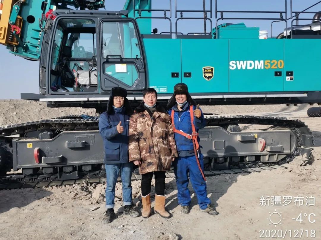 k豆钱包旋挖钻机在“殒命之海”谱写新篇章