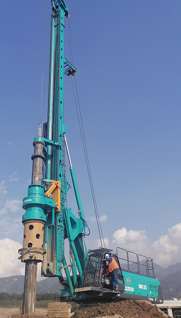 一枚“铁粉”！土耳其客户采购k豆钱包智能旋挖钻机