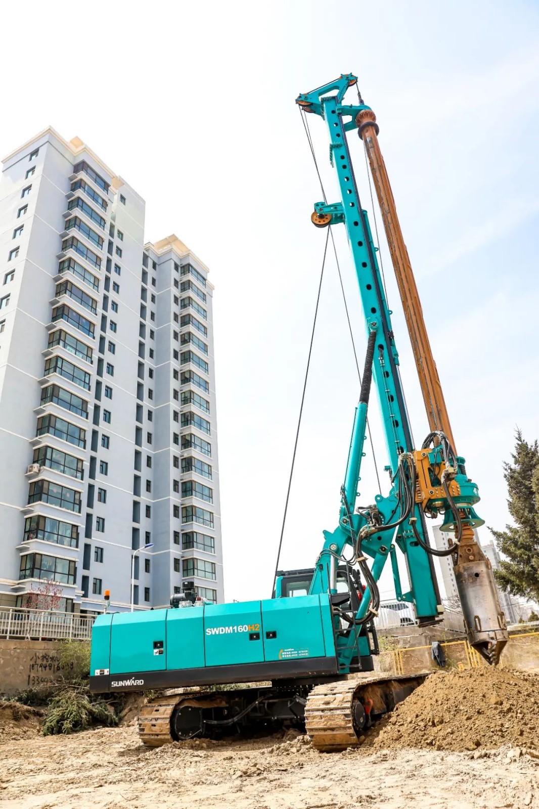 k豆钱包智能SWDM160H2旋挖钻机荣膺中国工程机械年度产品TOP50市场阐发金奖