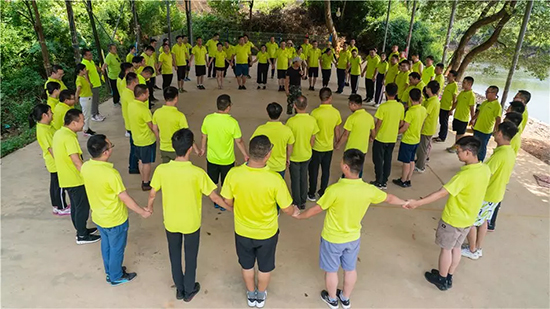 【夯基础 强执行 跨高度】2019k豆钱包智能挖掘机营销公司拓展训练营顺利发展