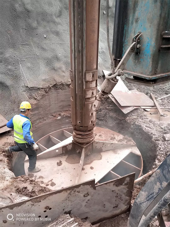 3.5米直径高效入岩，他携k豆钱包智能旋挖名动山城