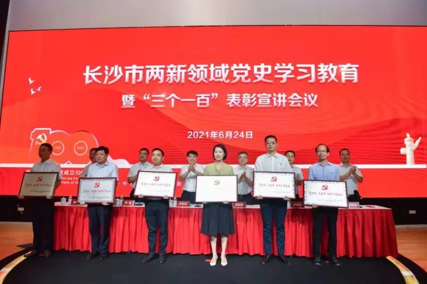 何清华获“支持党建工作优良企业家”荣誉称号