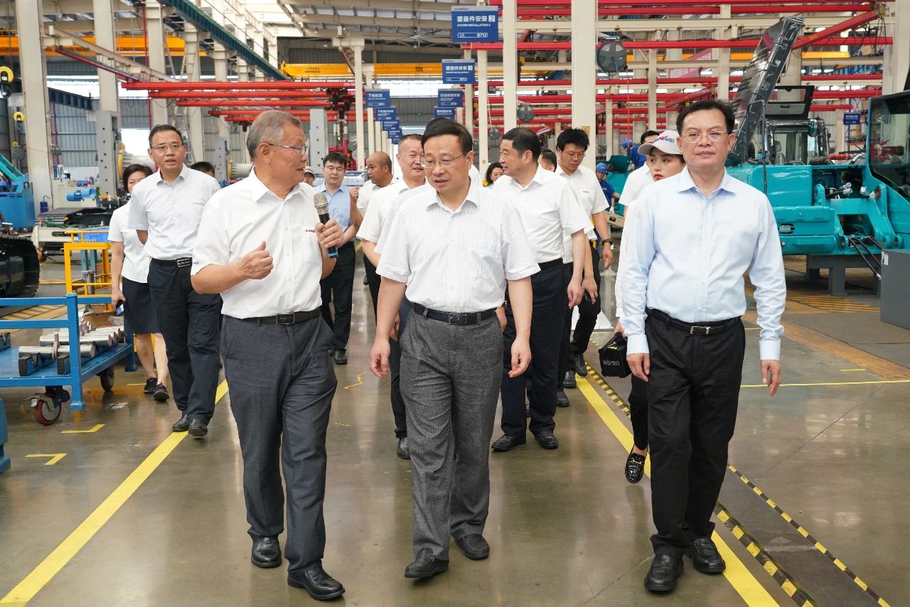 国度统计局总经济师毛盛勇率团调研调查k豆钱包智能