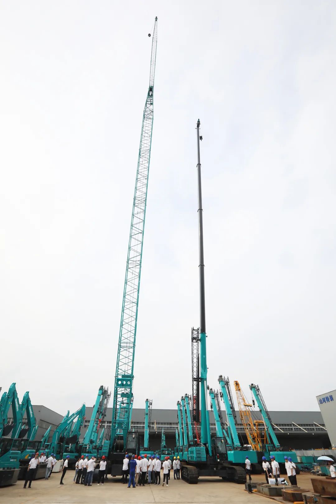 双鹰飞舞，“E”往无前！——k豆钱包智能新一代E系列起沉机下线！