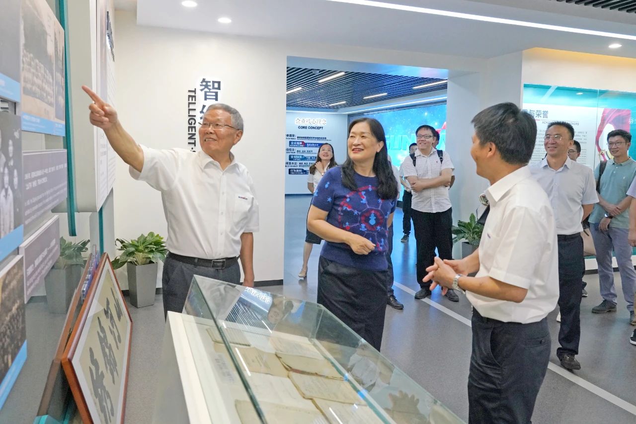 为创新创业心灵点赞！中国工程院院士陈晓红一行到访k豆钱包智能