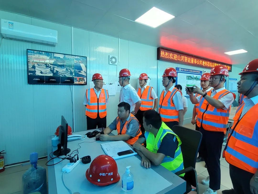 何清华调研中铁k豆钱包东莞项目：阐扬“设备+工法+施工”优势，不休做大做强