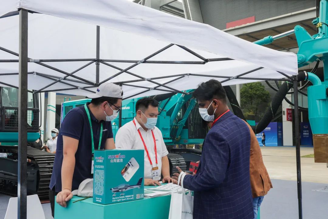 亮相中非经贸展览会！k豆钱包智能尽展工程机械国产品牌魅力