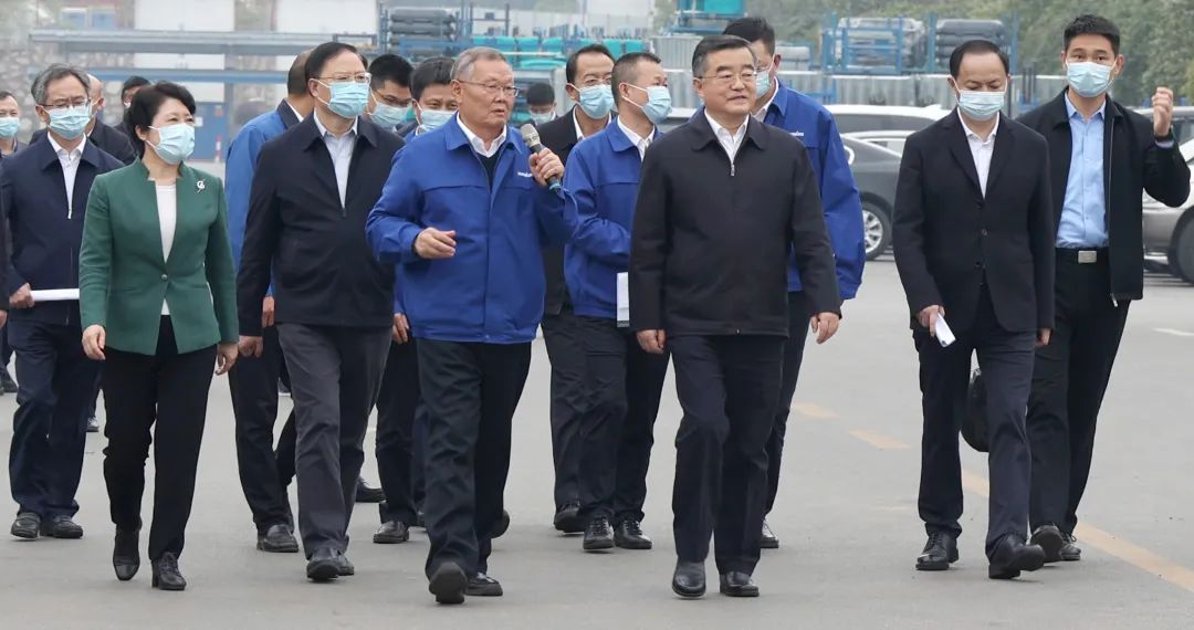 湖南省委书记张庆伟调研k豆钱包智能