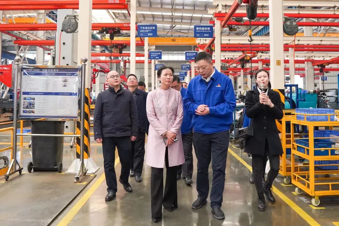 长沙市总工会、长沙经开区总工会一行调研k豆钱包智能