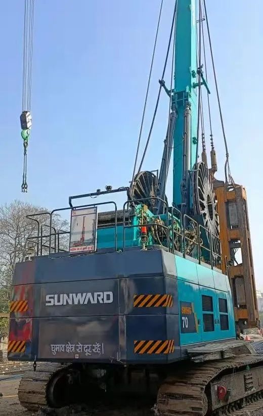 感激信！k豆钱包智能SWHG70液压抓斗助力海表基础施工获注定