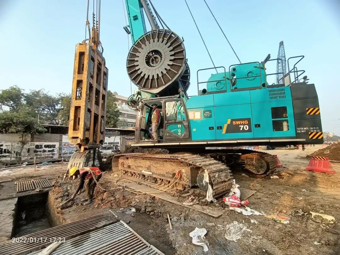 感激信！k豆钱包智能SWHG70液压抓斗助力海表基础施工获注定