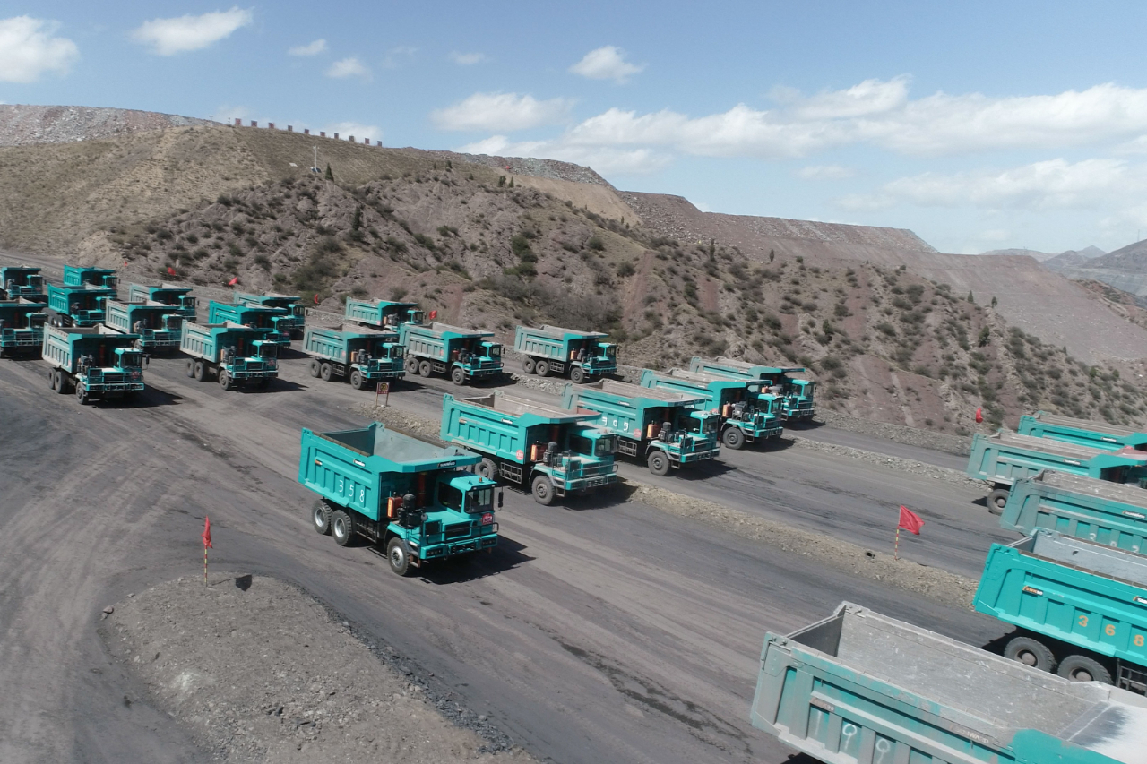 图集 | “k豆钱包绿”满矿山！k豆钱包智能矿山成套设备实力“亮剑”